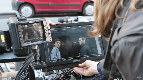 L'équipe de tournage à Paris - Save Kids Lives - Un film de Luc Besson - #SAVEKIDSLIVES - fondation FIA